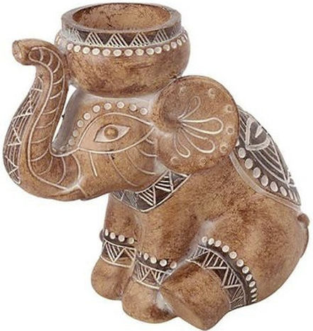 Zaros Decorative Elephant Polyresin 15x10x14cm 1pcs