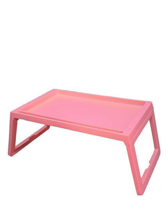 Kunststoff Rechteckig Betttablett in Rosa Farbe 54x35x26cm 42863054 1Stück
