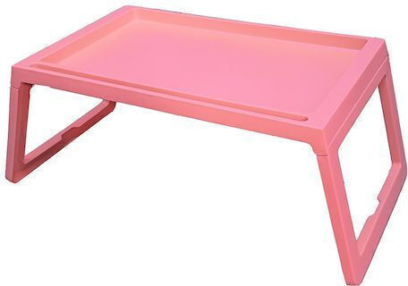 Kunststoff Rechteckig Betttablett in Rosa Farbe 54x35x26cm 41694042 1Stück