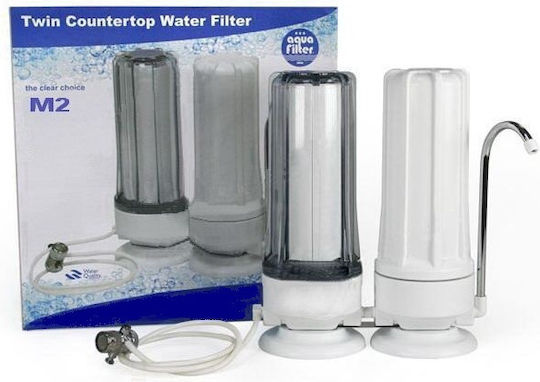 Aqua Filter Μ2 Wasserfiltrationssystem Arbeitsplatte mit Wasserhahn ME-02-306