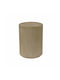 Στρογγυλό Βοηθητικό Τραπεζάκι Kion Ξύλινο Beige Μ42.5xΠ42.5xΥ57εκ.
