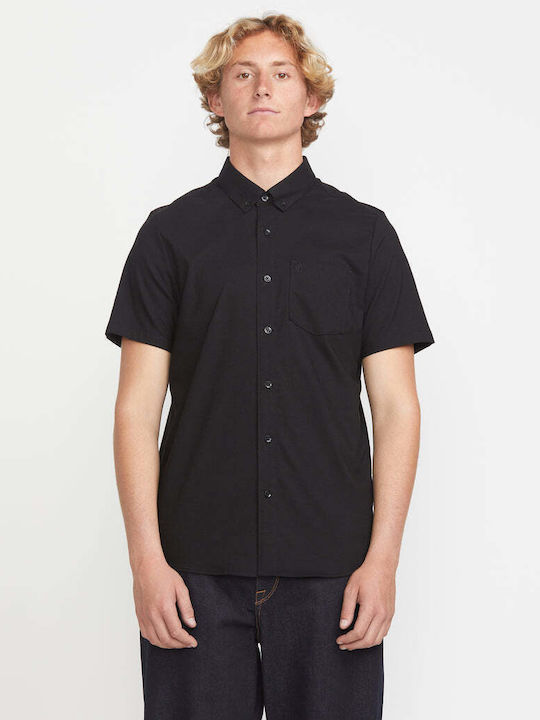 Volcom Everett Kurzärmlig Baumwolle Hemd Black
