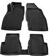 Race Axion Set of Front and Rear Mats 5pcs Tray Type for Opel Corsa 2006-2014 Black