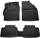 Race Axion Set of Front and Rear Mats 5pcs Tray Type for Toyota Yaris 2020 Black