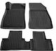 Race Axion Set of Front and Rear Mats 5pcs Tray Type for Nissan Juke 2010-2019 Black