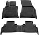 Race Axion Set of Front and Rear Mats 4pcs Tray Type for BMW X6 / X5 Black