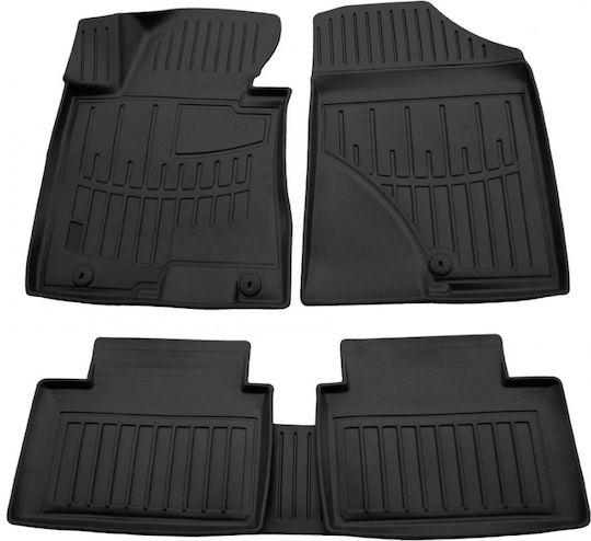 Race Axion Set of Front and Rear Mats 5pcs Tray Type for Kia Ceed 2012-2018 Black