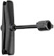 Ram Mounts Double Arm Ram Extended Retention Button Long Size B Motorcycle Cellphone Mount