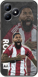 Stele Fotbalistice Rodinei Realme C51 Negru TPU Silicon Negru Stele Fotbalistice Rodinei Realme C51 Negru TPU Silicon Negru