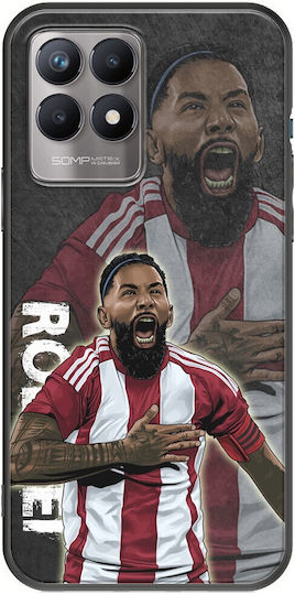 Football Stars Rodinei Realme 8i Black TPU Black Silicone