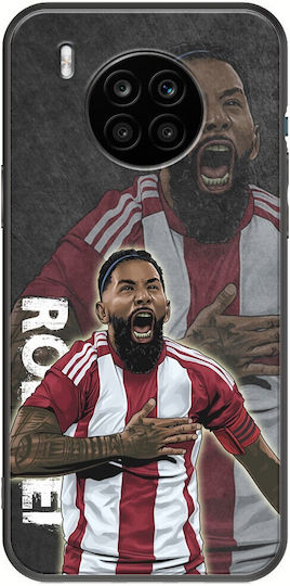Football Stars Rodinei Huawei Nova 8i Black Tpu Μαύρη Σιλικόνη