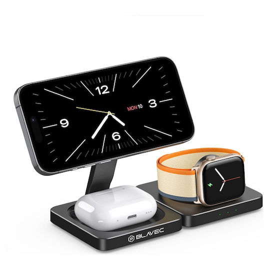 Blavec Magsafe Charger 15W Blacks (BQI-02)
