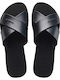 Aqua Metallic Slides In Black Colour