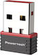 Powertech PT-1384 USB Netzwerkadapter mit Drahtloser Wi-Fi Verbindung 150Mbps
