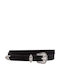 Leather Women's Belt Black