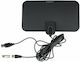 ACP 2049637 Indoor TV Antenna (Requires Power Supply) Black