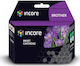 Incore Συμβατό Μελάνι Εκτυπωτή InkJet Brother LC-421XLC 9ml Κυανό 1τμχ