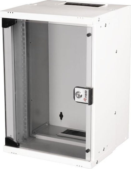 Equip Wall Mounted Rack Cabinet 9U 30x30cm Gray EWM-09-3030-G
