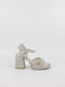 Sandalen Silber