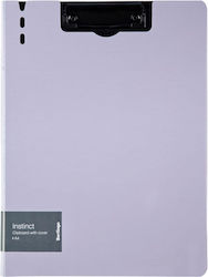 Berlingo Clipboard Cover A4 Lavender Black Berlingo Clipboard Cover A4 Lavender Black