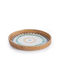 Nef-Nef Homeware Διακοσμητικός Δίσκος Rattan Στρογγυλός 28x28x3.5cm