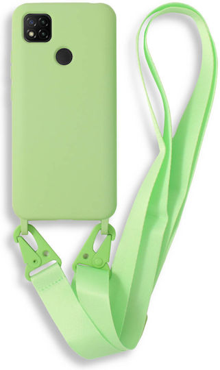 Xiaomi Redmi Back Cover με Λουράκι Πράσινο (Realme C3)