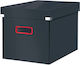 Leitz Plastic Cutie de Arhivare cu Capac 36x31x32cm. Gri 1buc