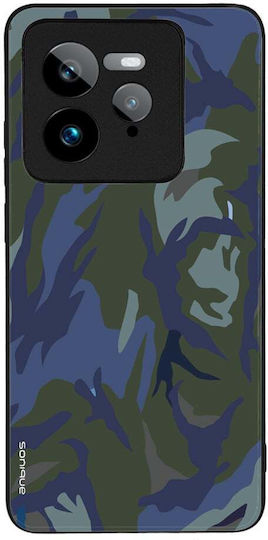 Husă Sonique Camouflage Army Series pentru Realme GT 7 Pro 5G Albastru 01
