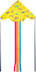 Triangular Kite Summer Dragon Fly Plastic with Tail 100x200cm 1pcs