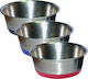 Barry King Bowl Silicone Food & Water for Dog & Cat 1.8ml 21cm in Pink Color