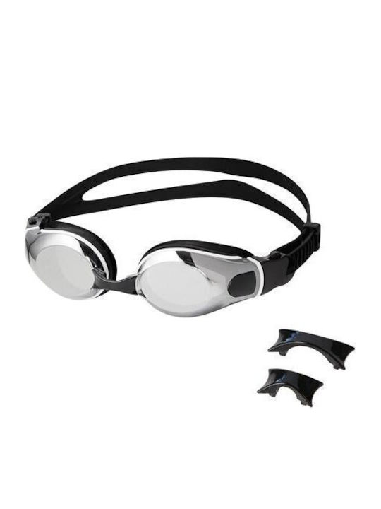 Nils Swimming Goggles Adults with Anti-fog Lenses Black