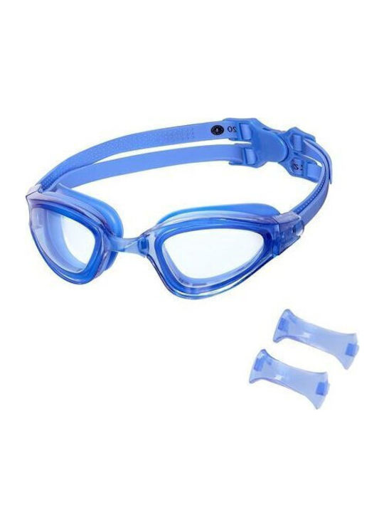 Nils Swimming Goggles Adults with Anti-fog Lenses Blue