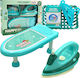 Woopie Bügelset 2-in-1 Bügelbrett + Wäschekorb 6 Teile Lumarko 13508862 5904326946798