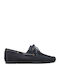 Wilmon Δερμάτινα Ανδρικά Loafers σε Μπλε Χρώμα
