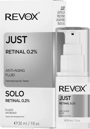 Revox B77 Just Retinal 0.2% Αντιγηραντικό Serum Προσώπου με Ρετινάλη 30ml