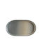 Bonna Serving Platter Oval made of Porcelain Gray