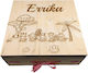 Strawberry 3D Memory Box made of Wood for Girl