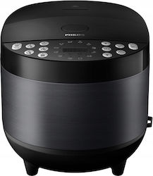 Philips Πολυμάγειρας 1300W με Χωρητικότητα 5lt Μαύρος