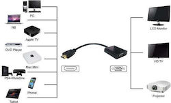 Acp Μετατροπέας Hdmi Male Vga Female Acp Μετατροπέας Hdmi Male Vga Female