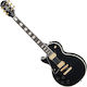 Epiphone Custom Електрическа Китара за Левичари Единичен разрез Черно