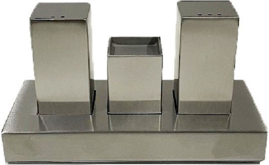 Trends Salz- und Pfefferset Inox 2Stück