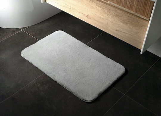 Bathroom Mat Gray 50x80cm