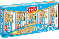 Lago Elledi Γκοφρετες Poker 10x45γρ Ελ Vanilia