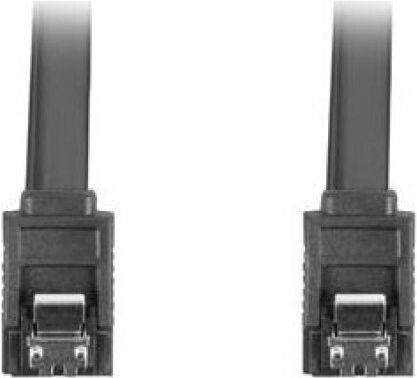 Lanberg 7-Pin SATA III - 7-Pin SATA III 70cm Μαύρο CA-SASA-14CU-0070-BK