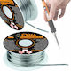 Rosfix Sn63pb37 Solder Wire 1.5mm 100g 2% Flux On Spool
