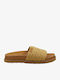 Mardale Women's Flat Sandals in Tabac Brown Color
