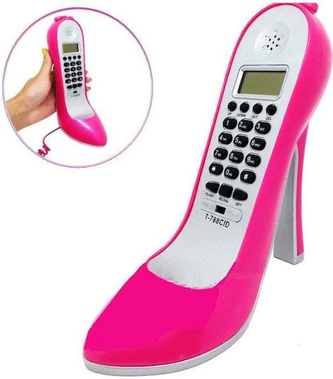Telefon fix Birou Fucsia GET-T-788CID-OEM