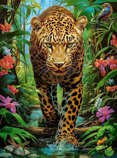 Castorland Puzzle 2000 Leopard In Wild Castor