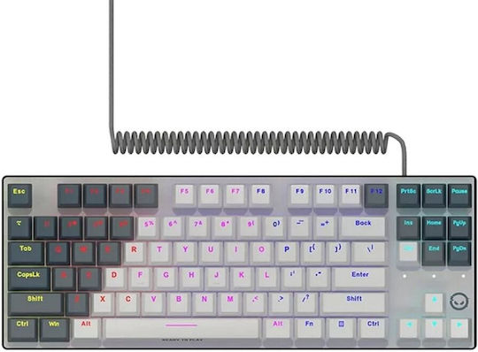 Lorgar AZAR 514 Gaming Μηχανικό Πληκτρολόγιο Tenkeyless με Custom διακόπτες και RGB φωτισμό (Αγγλικό UK)