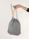 Hobby Horse Rucksack Pferdezubehör Grau